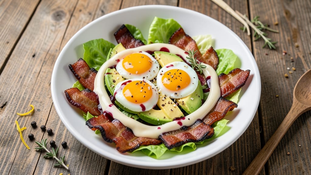 BLT Salad Recipe With Mayonnaise: Crispy Bacon, Avocado Creaminess