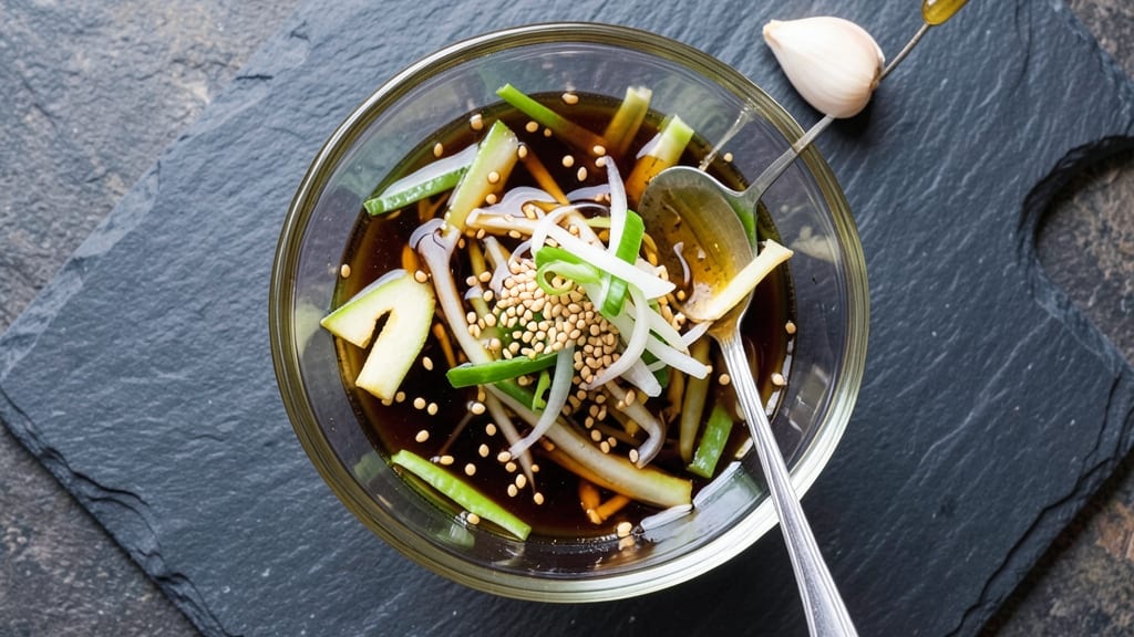 Asian Coleslaw Salad Dressing Recipe: Sesame-Ginger Zing With Umami Depth