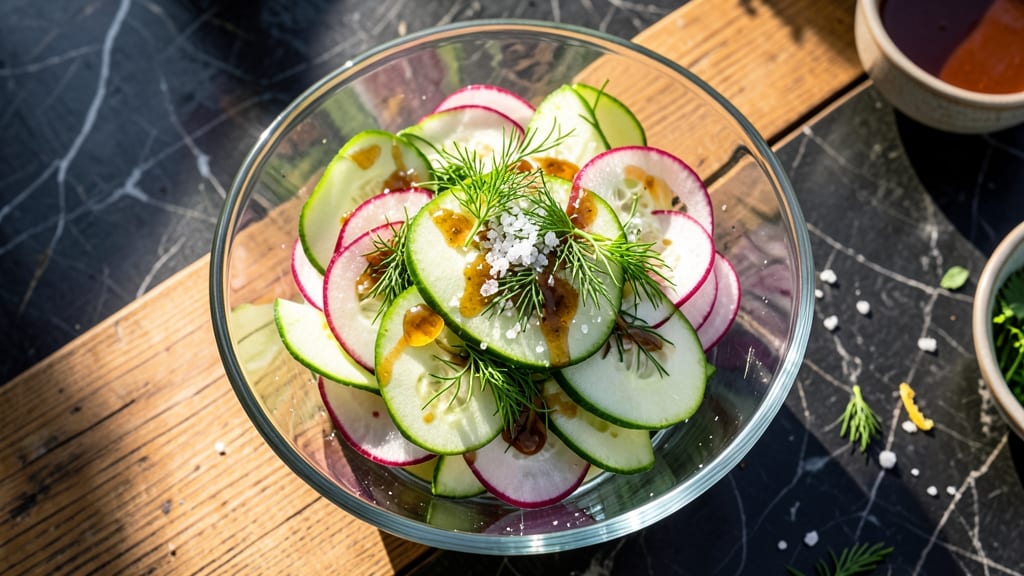 Cucumber and Onion Salad Recipe with Apple Cider Vinegar: Crisp, Tangy Bite That Pairs Perfectly