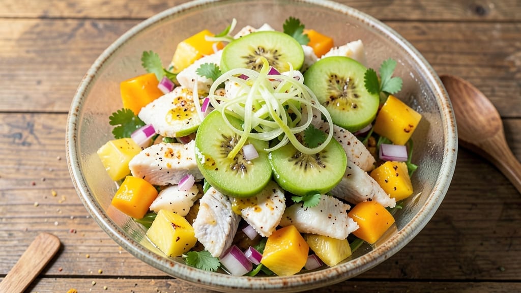 Bayleys West Indies Salad Recipe: Tropical Fruit and Crunchy Celery Crown Harmony