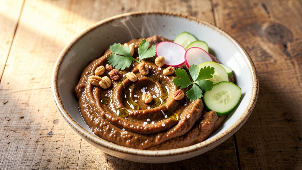 Baba Ganoush Salad Recipe: Charred Eggplant Meets Zesty Tahini-Lemon Zing