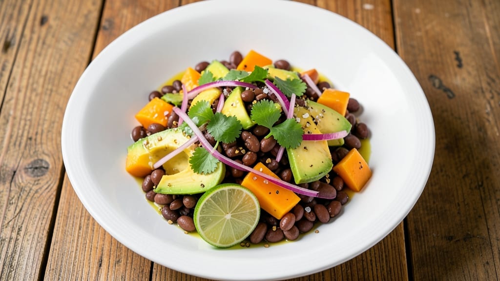 Black Bean, Avocado, and Mango Salad Recipe: Tropical Crunch in 15 Minutes