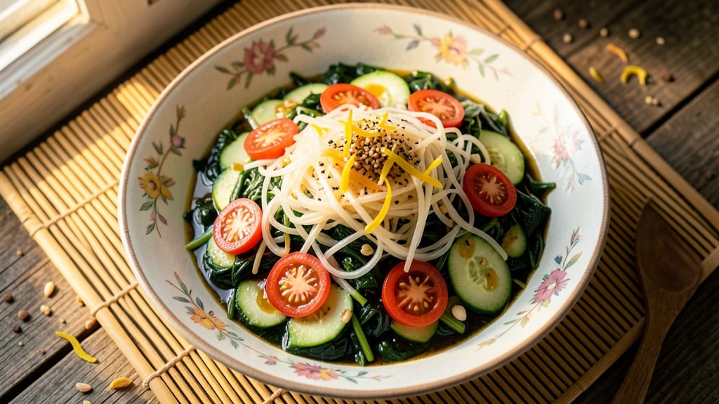 Burmese Green Tea Salad Recipe: Tangy Tamarind Dressing with Crunchy Peanuts