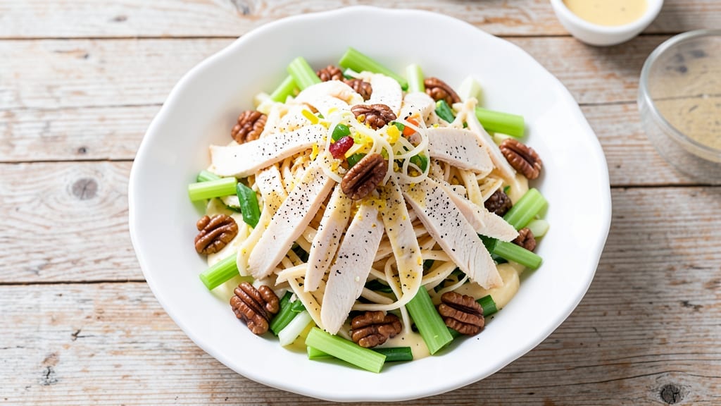 Chicken Salad Recipe With Walnuts and Celery: Crunchy Nutty Bites in 15 Minutes