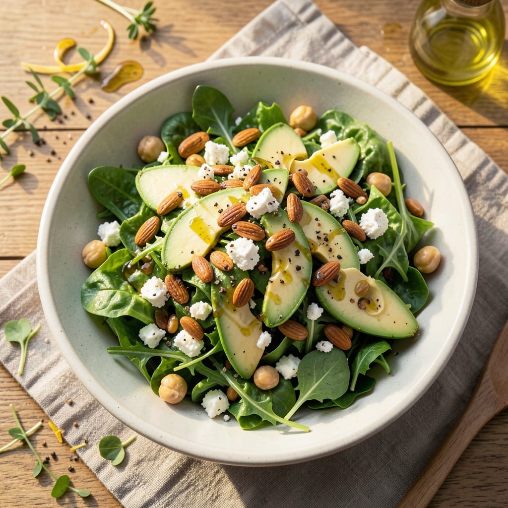 Almond Salad Recipe: Crunchy Nutty Twist on Classic Green Salad