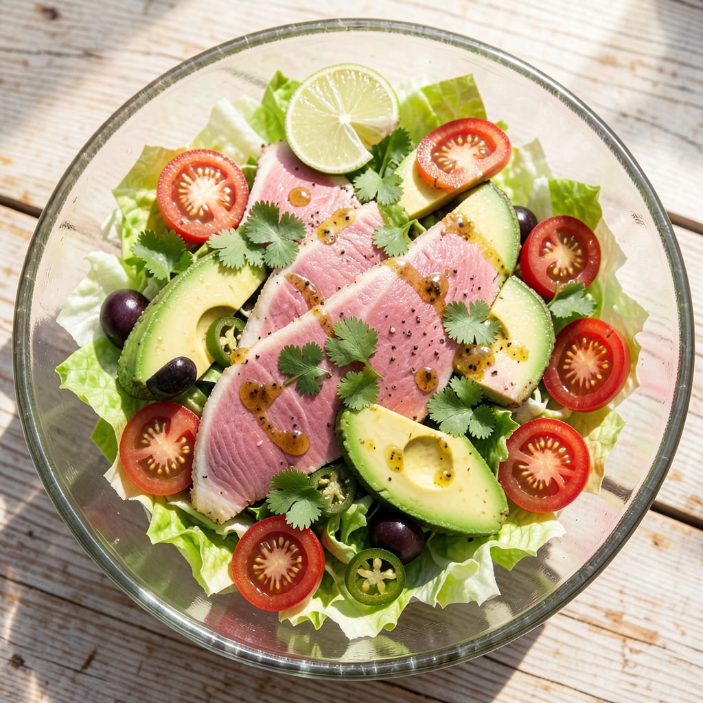 Acapulco Tuna Salad Recipe: Zesty Lime and Avocado Creaminess