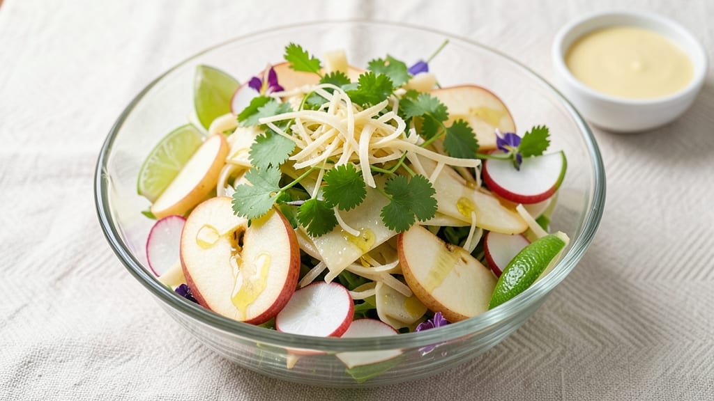 Apple Jicama Salad Recipe: Refreshing Crunch With Sweet-Tart Twist