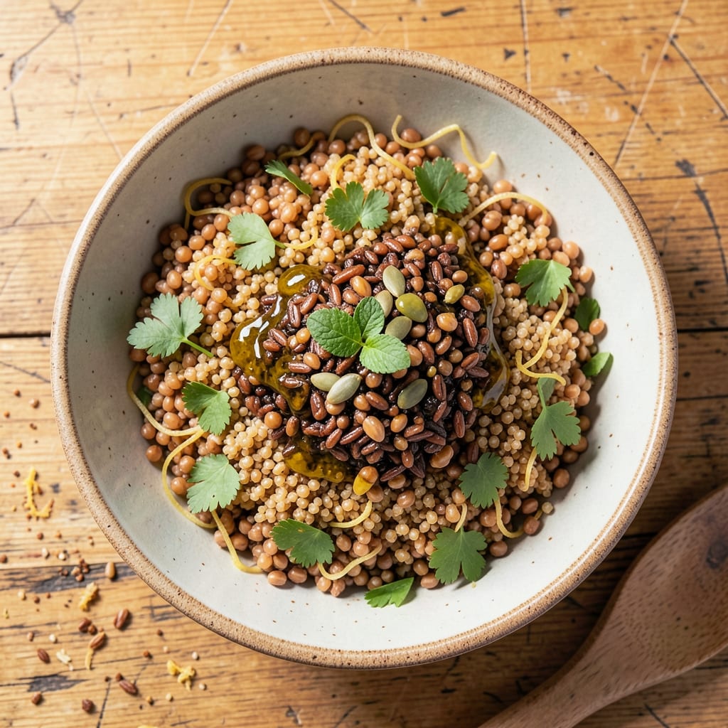 5-Grain Salad Recipe: Nutty, Toasted Crunch With Chewy Barley Bites