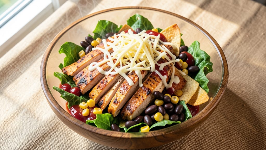 Applebee's Southwest Chicken Salad Recipe: Smoky Chipotle Ranch Meets Crispy Tortilla Crunch