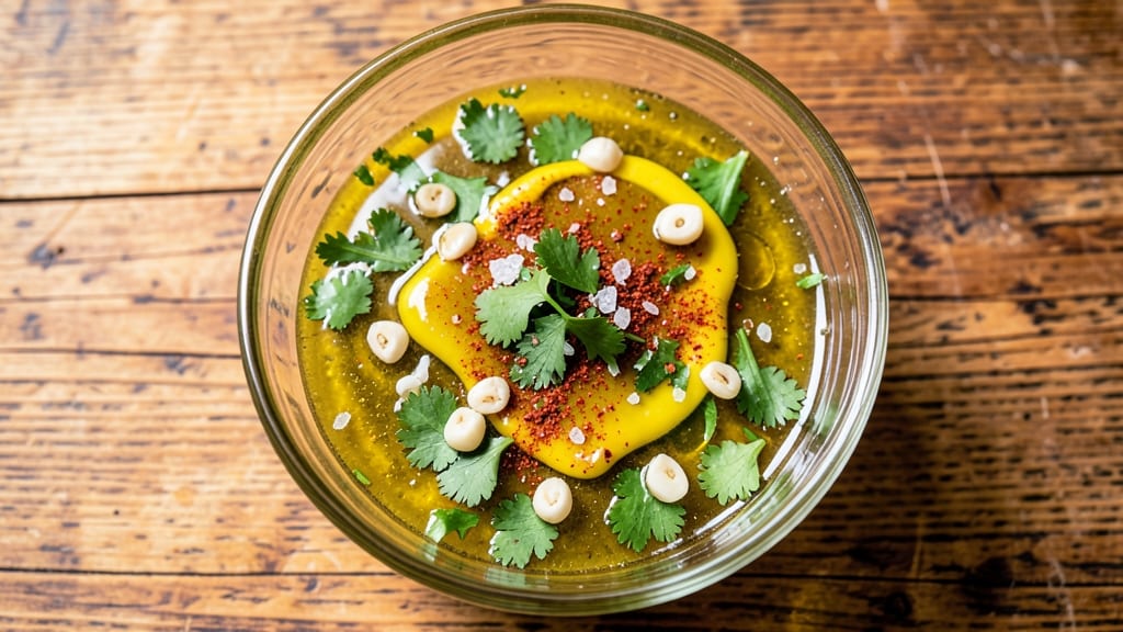 Baja Fresh Salad Dressing Recipe: Crispy Tortilla Bites Over Zesty Lime-Cilantro Zing