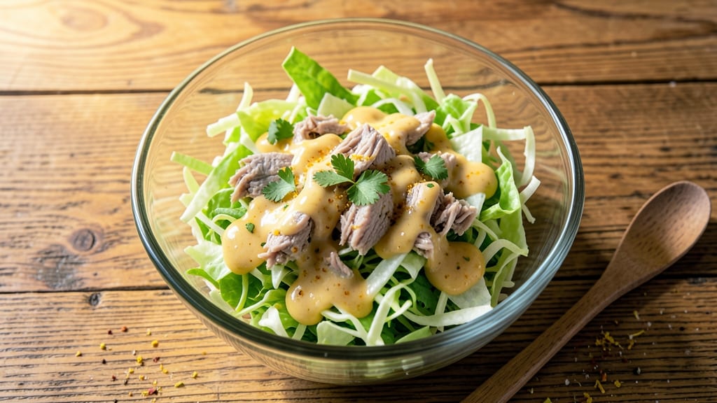 Cabbage And Tuna Salad Recipe: Crunchy Cabbage Bites With Flaky Tuna