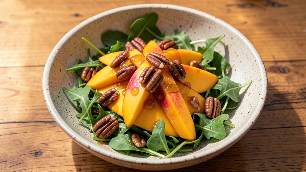 Arugula Mango Salad Recipe: Tropical Crunch With Sweet-Tart Balance
