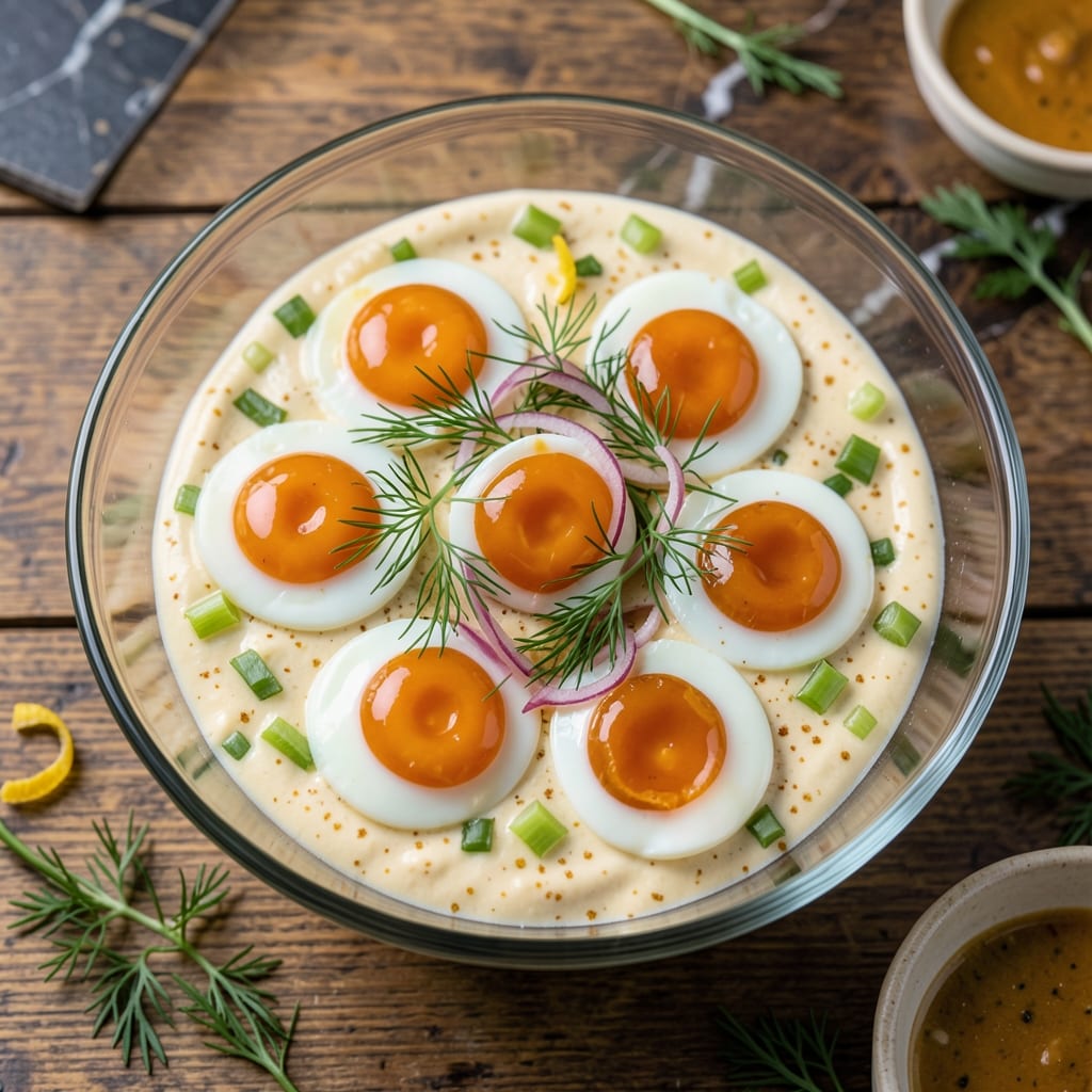 8 Egg Salad Recipe: Crisp Celery and Mustard-Kissed Creaminess
