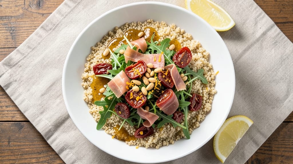 California Pizza Kitchen Quinoa and Arugula Salad Recipe: Bright Herb Zing With Nutty Crunch