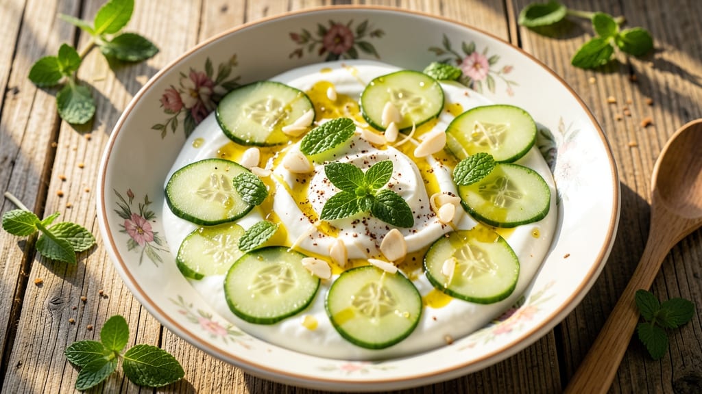 Arabic Cucumber Yogurt Salad Recipe: Refreshing Crunch Meets Tangy Yogurt Bliss