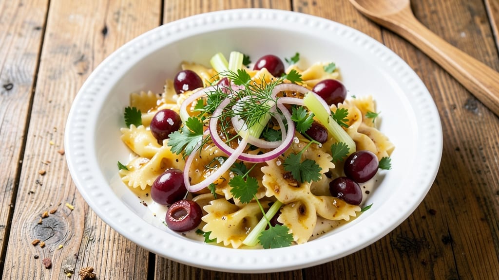 Pasta Salad Recipe with Apple Cider Vinegar: Bright Tang and Crisp Celery Crowns