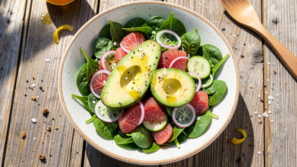 California Summer Salad Recipe: Bright Citrus and Avocado Crunch