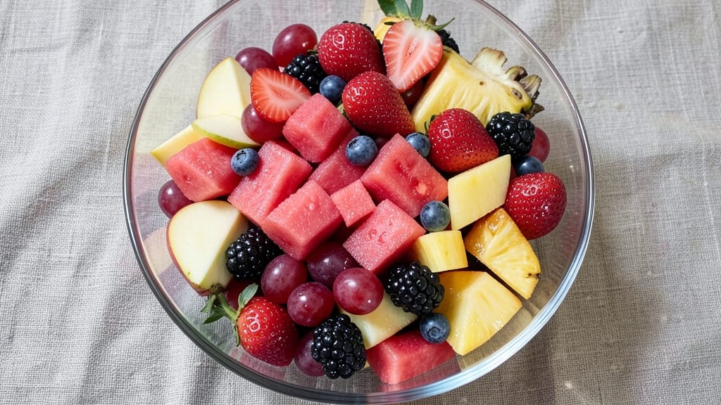 Fruit Salad Recipe for 50 People: Crowd-Pleasing Party Platter in 20 Minutes