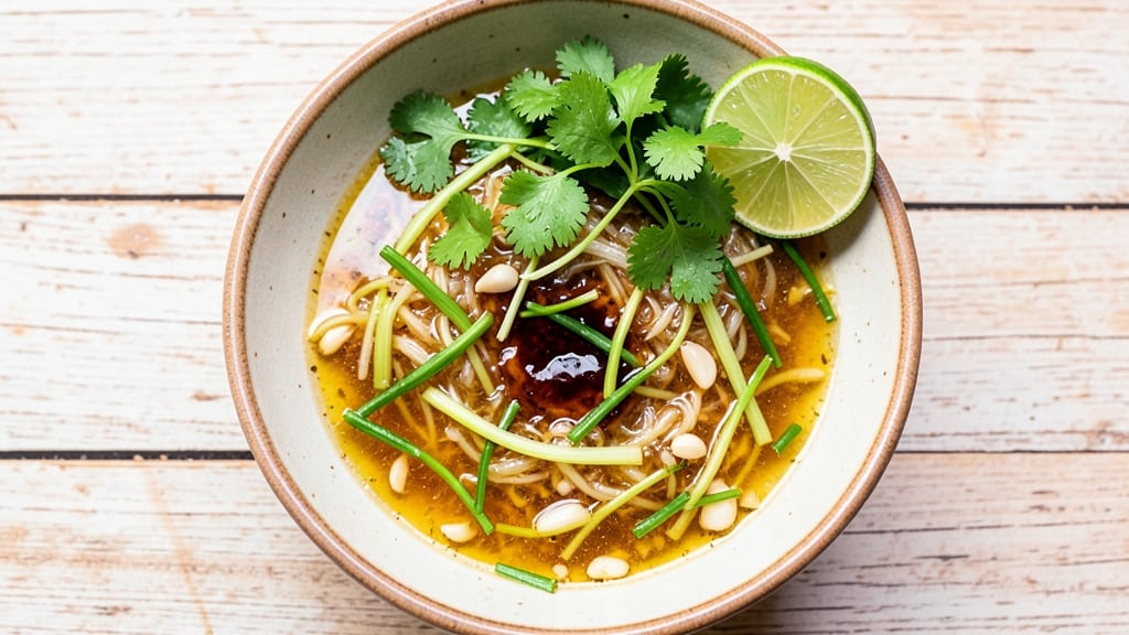 Cambodian Salad Dressing Recipe: Lemongrass-Cilantro Zing for Fresh Spring Rolls