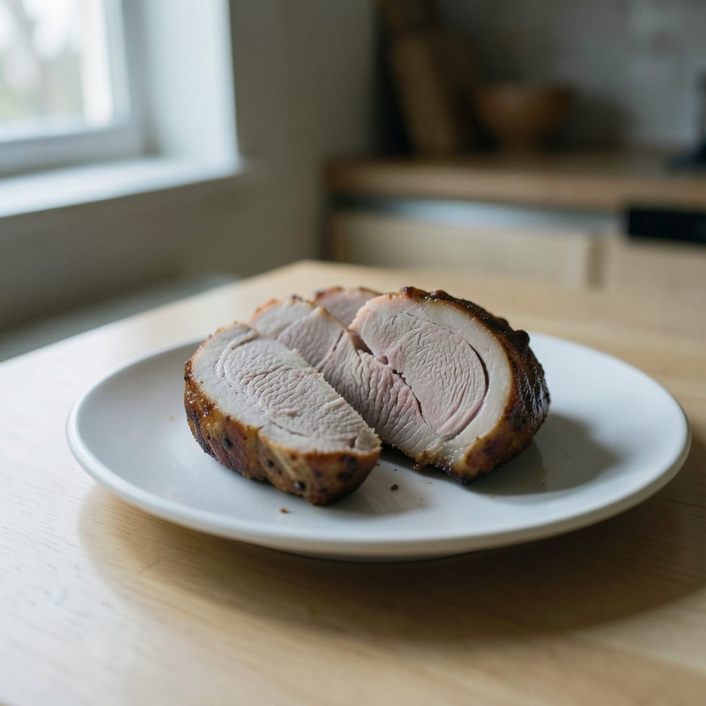 The dish as the corrected method produces it