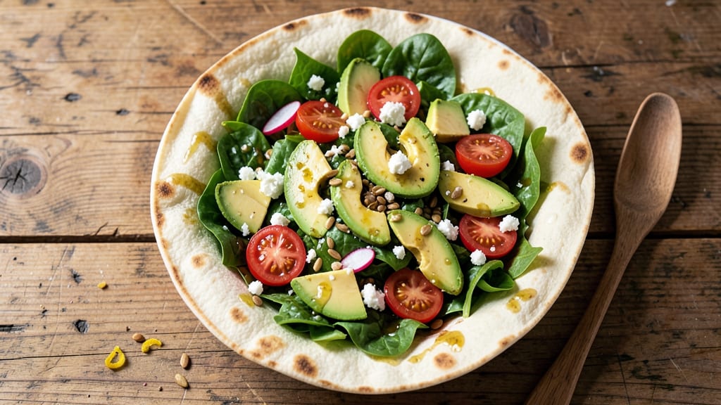 Freddie Salad Recipe by Jeff Ruby: Crispy Tortilla Strips Meet Zesty Lime-Cilantro Dressing