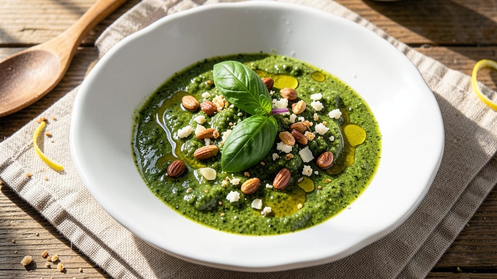 Basil Pesto Salad Dressing Recipe: Fresh Herb Zing in 5 Minutes