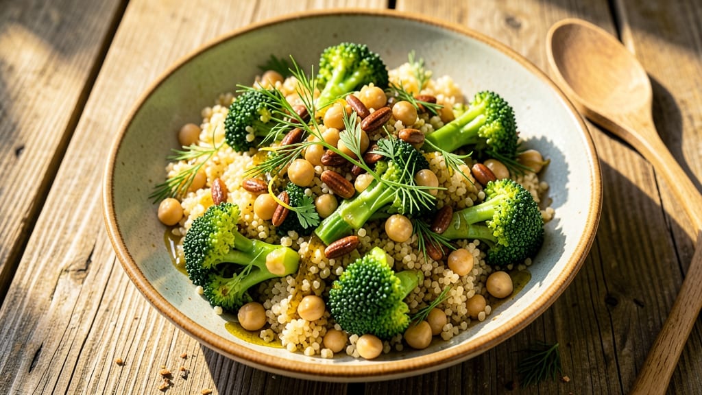 Broccoli Couscous Salad Recipe: Bright, Crunchy, and Protein-Packed in 20 Minutes
