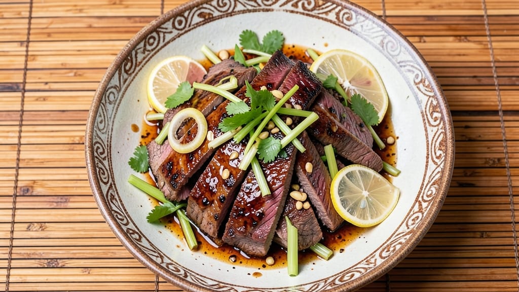 Cambodian Beef Salad Recipe: Lemongrass-Lime Zing With Tender Shreds