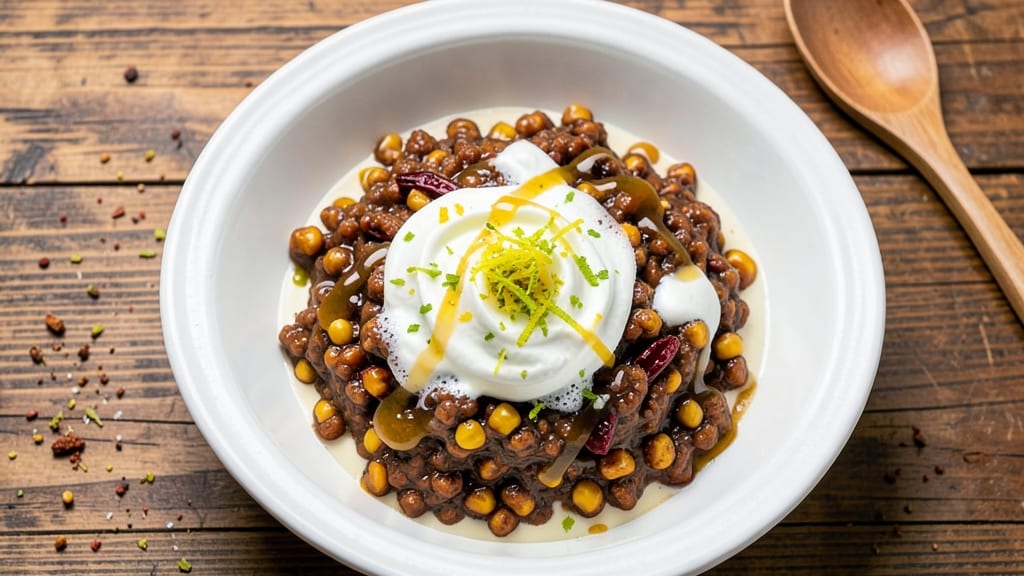 Bistro Santa Fe Salad Dressing Recipe: Smoky Chipotle and Lime Velouté With Toasted Corn