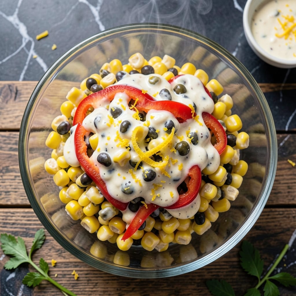 All-Recipe Corn Salad: Sweet-and-Sour Creaminess With Crunchy Texture