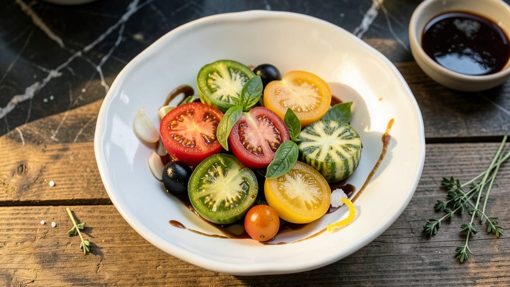 Authentic Italian Tomato Salad Recipe: Sun-Ripened Flavor With Basil and Olive Oil Kiss