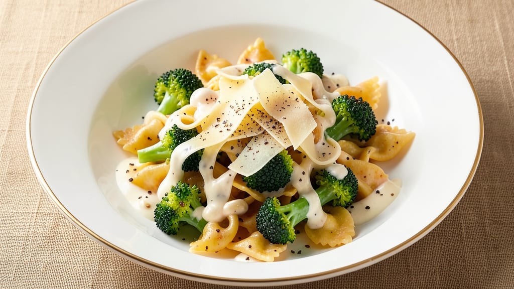 Broccoli Carbonara Salad Recipe: Creamy Parmesan Pasta Meets Fresh Greens