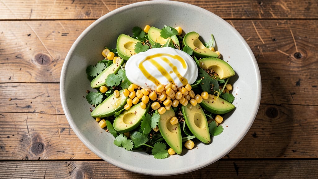Best Salad Recipe to Go With Chili: Creamy Corn and Avocado Cooling Contrast