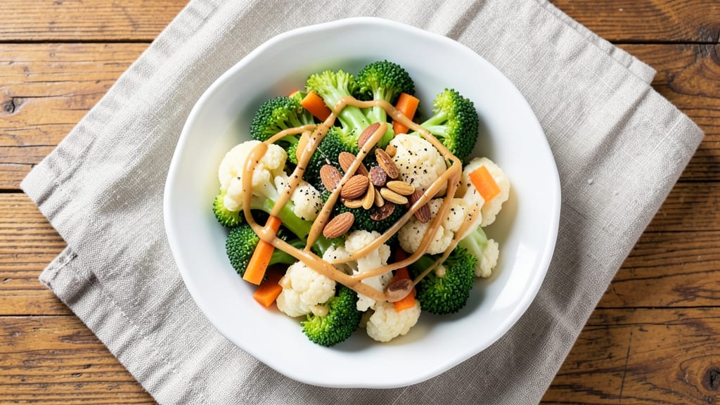Broccoli Cauliflower Carrot Salad Recipe: Crunchy Tri-Color Crunch in 15 Minutes