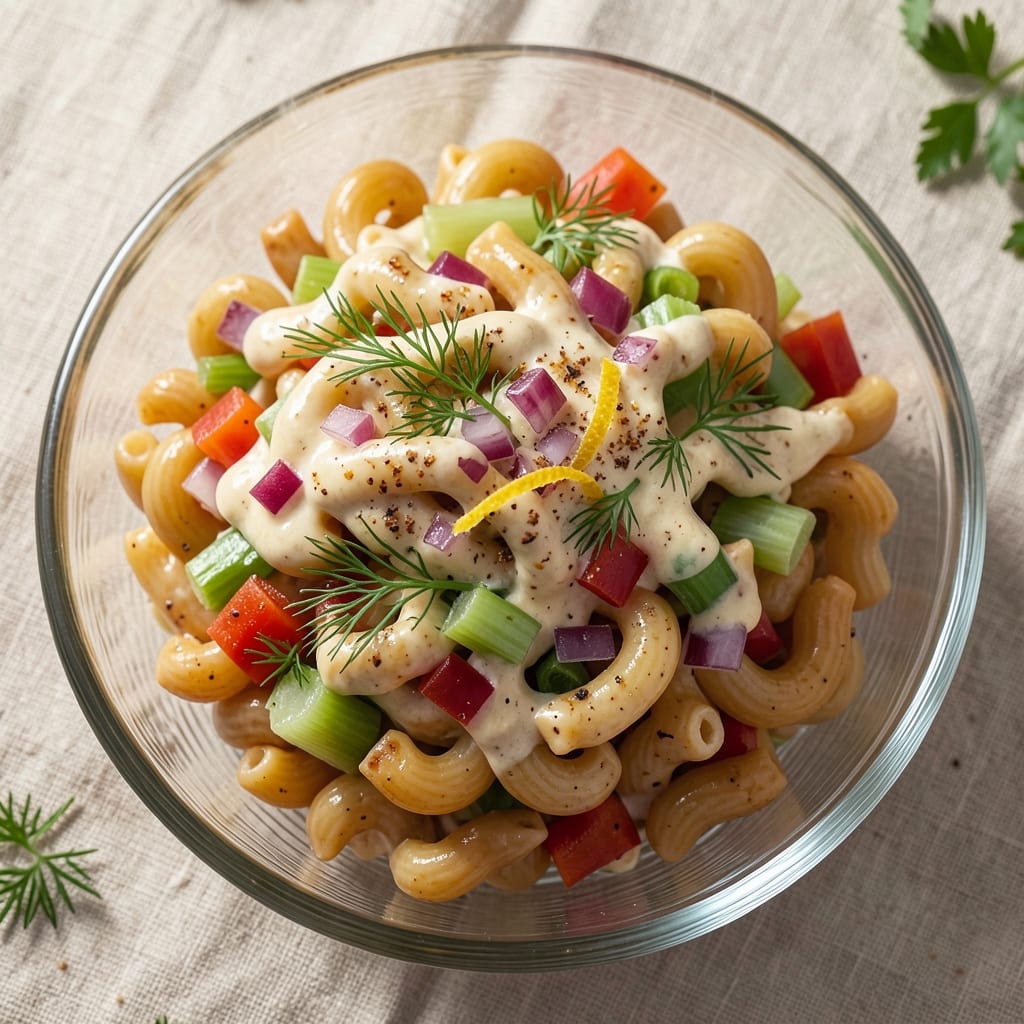 African American Macaroni Salad Recipe: Herb-Kissed Creaminess With Celery Crunch